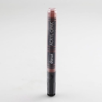 Darwi ACRYL OPAK Fixy hrubé na textil tmavo hnedá 220013805 6 ml