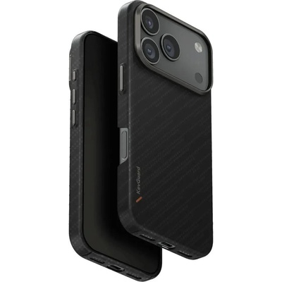 Uniq Keva EDGE Magclick калъф за зареждане за iPhone 17 Pro - черен (8886463696149)