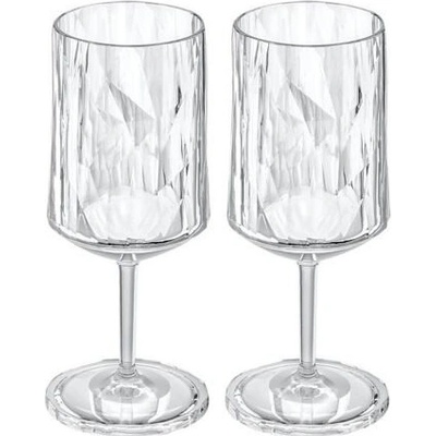 KOZIOL Sklenice na víno CLUB No 9 superglas transparentní 2 x 300 ml