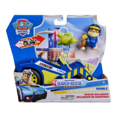Paw Patrol Spinmaster Search & Rescue: Rubbles RettungsBulldozer mit 2 Figuren