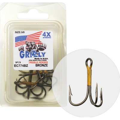 Wizard Trojháček Grizzly 4X strong vel.2 1 ks