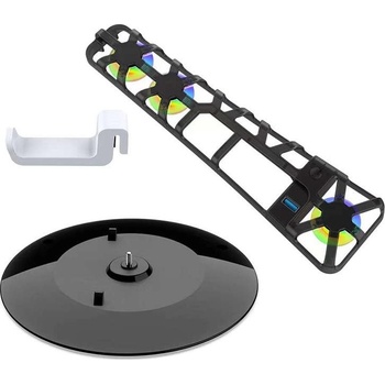 Dobe Stojan s ventilátorem a háčkem na sluchátka Playstation 5 Slim