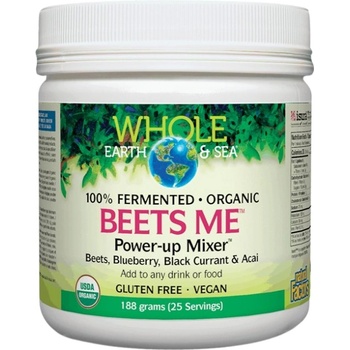 Image 1 of Natural Factors Beets Me Power-up Mixer [188 грама]