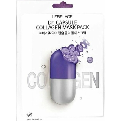 Lebelage Textilná maska s kolagénom Dr. Capsule Collagen Mask Pack 25 ml 1 ks