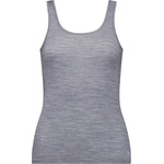 Mons Royale Дамско мериносово термобельо Mons Royale Women's Folo Merino Tank Merino base layer - Grey Heather (115-2464-0213)