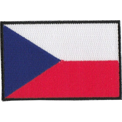 Nášivka vlajka Česká republika 4,5x7 cm