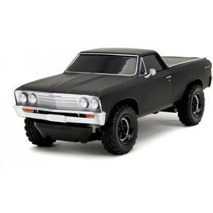 Jada Toys Радиоуправляема кола Jada Toys - Fast & Furious, 1967 Chevrolet El Camino, 1: 24, черна (34259) - ozone