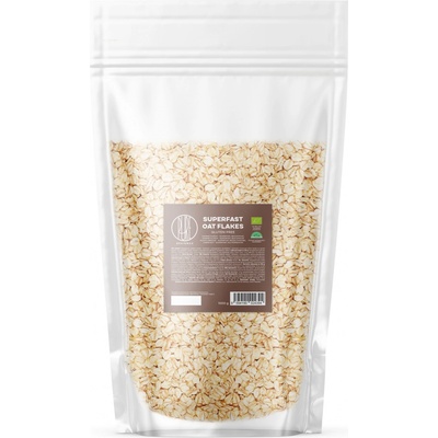 BrainMax Pure Superfast ovsené vločky Bezlepkové BIO 1000g