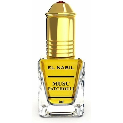 El Nabil Musc Patchouli parfémovaný olej pánský 5 ml