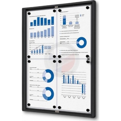 Jansen Display Economy interiérová vitrína 4 x A4 – Zboží Mobilmania