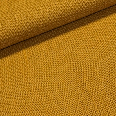 Juta technická (pytlovina), gramáž 365 g/m2, jemná, jednobarevná hořčicová (09), š.150cm (látka v metráži)