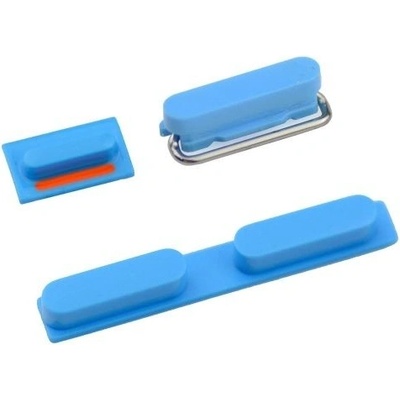 Apple iPhone 5C - Tlačidlá Zapínania + Hlasitosti + Tichého Režimu (Blue), Blue