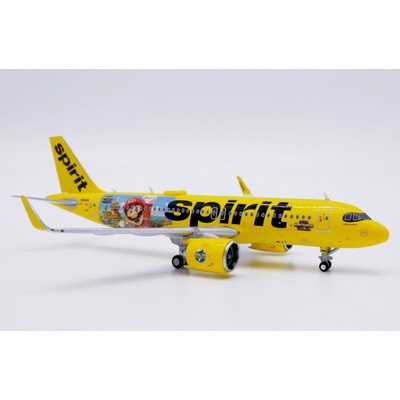 JC Wings A320-271N Spirit Airlines Super Nintendo World Colors 1:400