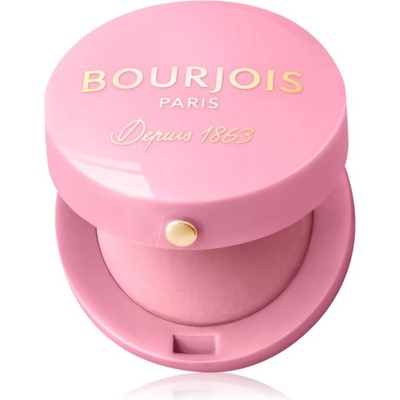 Bourjois Paris Little Round Pot Blush jemná a lehká tvářenka 17 Rose Tendresse 2,5 g