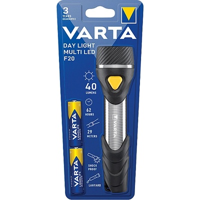 VARTA ФЕНЕР Varta Day Light Multi Led 16632 F20 2AA АЛУМИНИЕВ (6060012)