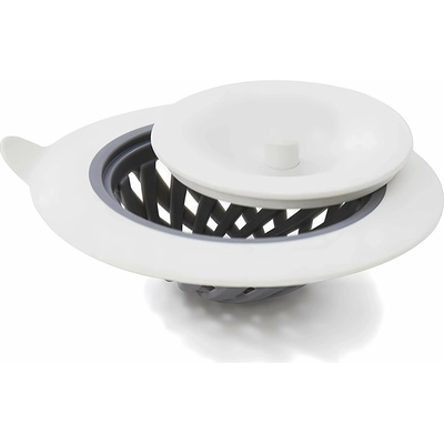 Verk 24357 Silikonové sítko do dřezu šedobílé – Zbozi.Blesk.cz