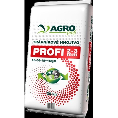 AGRO PROFI Trávníkové hnojivo 18-06-18+1MgO 20 kg