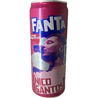 Fanta Mango & Dragonfruit Nico Santos 330 ml