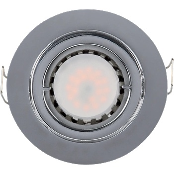 ELMARK Led МЕТАЛНА КРЪГЛА ЛУНА par 16 5, 5w 2700-3000k СА (92r105ww/sn)