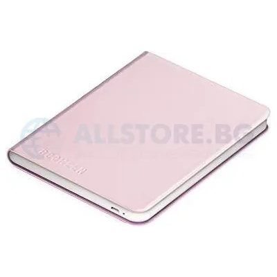 BOOKEEN Калъф кожен BOOKEEN Classic, за eBook четец DIVA, 6 inch, магнит, Lily Pink (BOOKEEN-COVERDS-LPK)