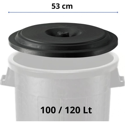 Stefanplast Veko pre koše Drum 100/120 l