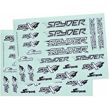 Serpent Decal sheet SRX4 čierna/biela 2 SER500389