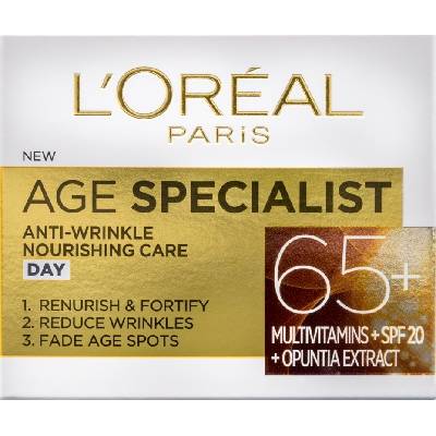 L'Oréal L'Oréal Age Specialist Дневен крем за лице, 65+, 50 ml