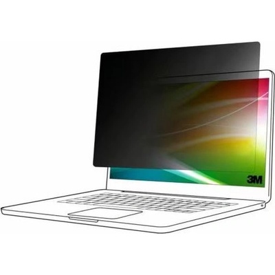 3M bpnap002 33, 8 см (13.3") Ноутбук Безжичен филтър за дисплей за поверителност (98044302127) (98044302127)