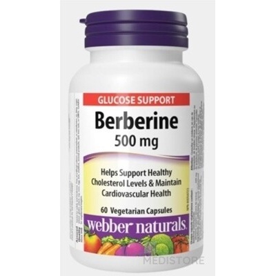 Webber Naturals Berberín 500 mg 60 kapsúl