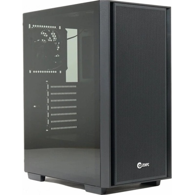 Zenpc Flow TG Black 4x Fander P12 PWM PST