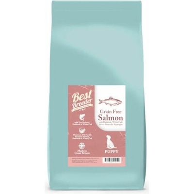 Best Breeder Grain Free Puppy Salmon with Haddock & Blue Whiting Sweet Potato and Asparagus 2 kg