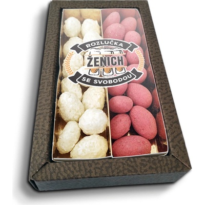 Sablio Mandle v čokoládě Rozlučka se svobodou ženicha 2 x 80 g
