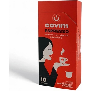 Covim Espresso 10 бр. Кафе капсули Nespresso