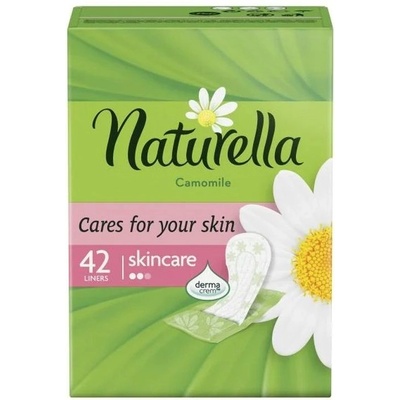 Naturella Ежедневни превръзки Naturella - Skincare, с лайка, 42 броя