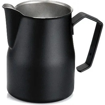 Image 1 of Motta Кана За Мляко Europa Черна 350ml Неръждаема Стомана