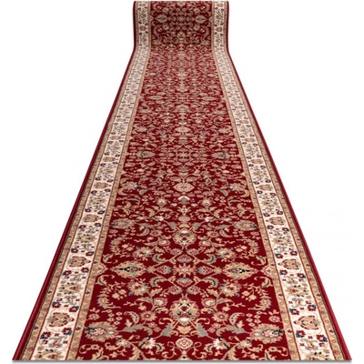 Najkoberce NAIN 144 51066 Ornament / Kvety bordový / béžový metráž 80 cm