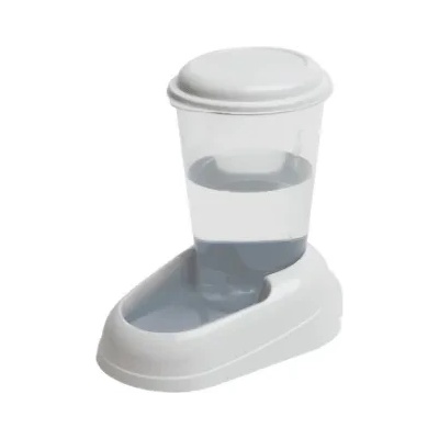 Ferplast - Nadir - Диспенсър за вода за кучета и котки /син, бял / 29, 2 / 20, 2 / 28, 8 см - 3 литра