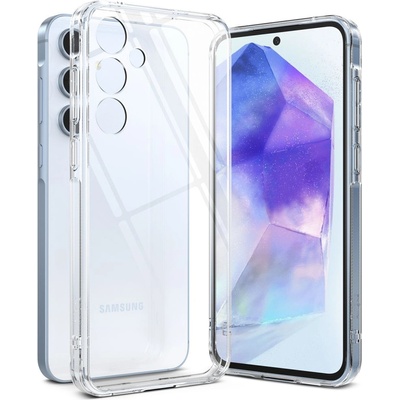 Ringke Противоударен Хибриден Калъф за Samsung A55, Ringke Fusion Case, Прозрачен (8809961784705)