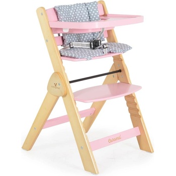 Cangaroo Дървен стол за хранене Caramel (3801005152766)