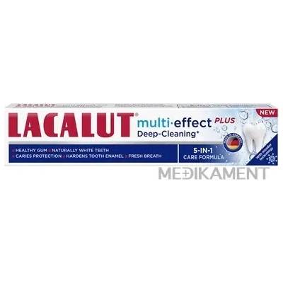 Lacalut Multi-Effect + deep cleaning s micelárnou technológiou 75 ml