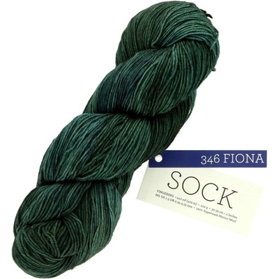 Malabrigo Sock Fiona 346 tmavá smaragdovo zelená