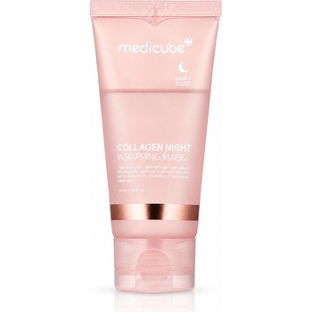 MediCube Нощна маска за лице с отлепяне Medicube Collagen Night Wrapping Mask 75 ml