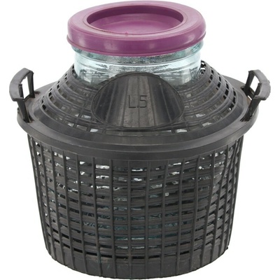 Pro-Tech shop Demižón v koši 5l so širokým hrdlom 67078