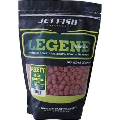 Jet Fish Pelety Legend Range 1kg 12mm losos asafoetida