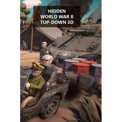 Игра Hidden World War II Top-Down 3D за PC Steam, Електронна доставка