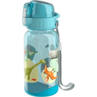 Haba Plastová fľaša pre deti 400 ml Dinosaury