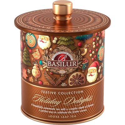 Basilur Festive tea holiday delights černý čaj 75 g