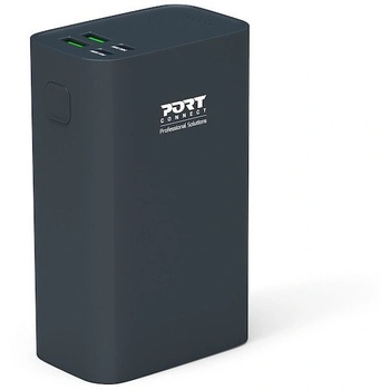 Port Connect Power Bank 30000mAh PD 65W Черно (907004)