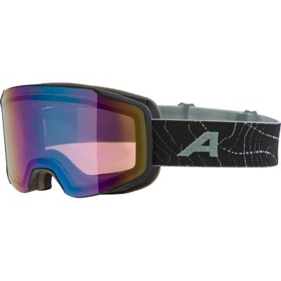 Alpina Ски маска Alpina Taos Q Mirror S2 (VLT 24%) Ski goggles - Black / Willow / Green Matt / Green Mirror - размер One Size (417-4053-0111)