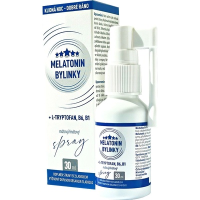 Melatonin Mučenka mátový spray 30 ml